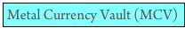 Metal Currency Vault (MCV)